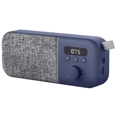 Energy sistem fabric box fm radio 3w 1200mah azul