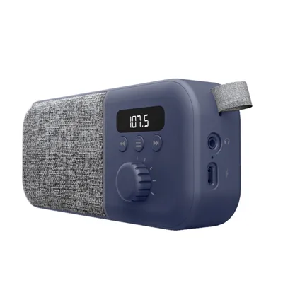 Energy sistem fabric box fm radio 3w 1200mah azul