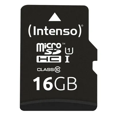 Intenso 3423470 micro sd uhs-i premium 16gb c/adap