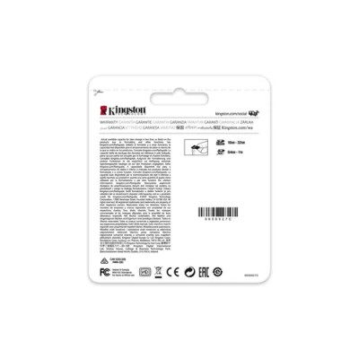 Kingston CANVAS Select Plus 128GB SD XC/ Clase 10/ 100MBs