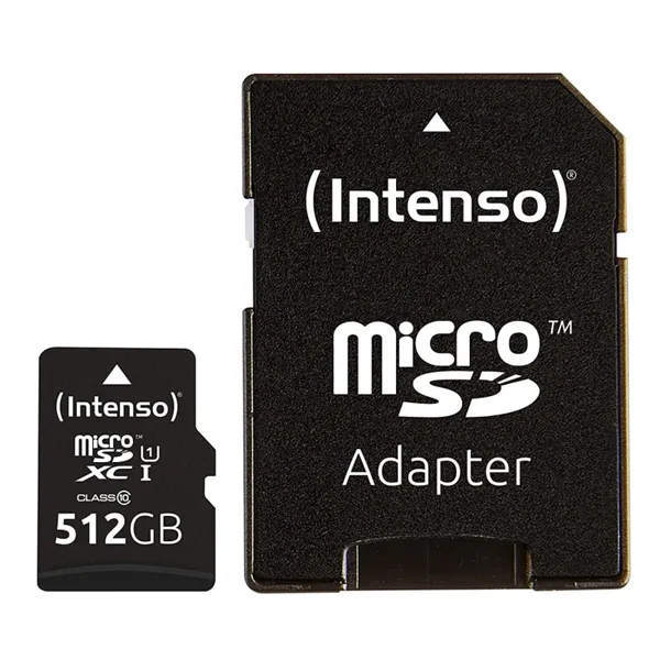 Intenso 3423493 micro sd uhs-i premium 512g c/adap