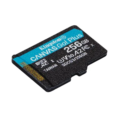 Kingston CANVAS Go! Plus 256GB microSD XC UHS-I/U3/C10/ V30 a