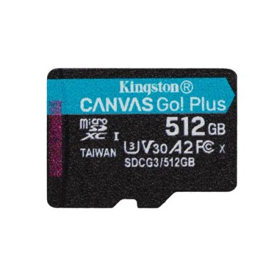 Kingston CANVAS Go! Plus 512GB microSD XC UHS-I/U3/C10/ V30 a