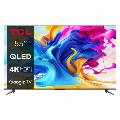 Tcl 55c649 tv 55" 4k qled stvand usb 3xhdmi