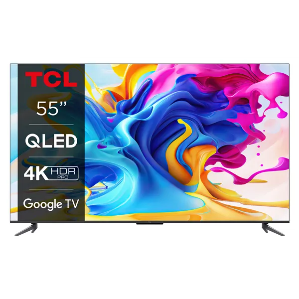 Tcl 55c649 tv 55" 4k qled stvand usb 3xhdmi