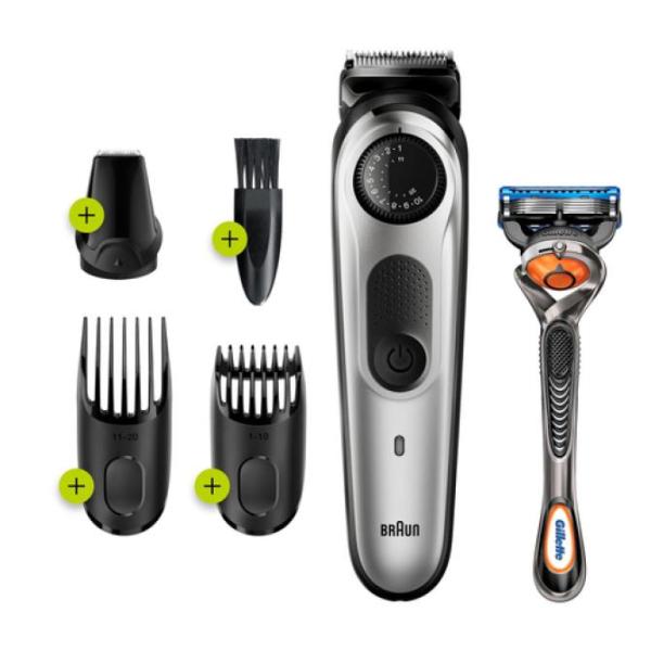 Braun All-in-one BT5260 depiladora para la barba Batería 39 2 cm Mojado y seco Gris