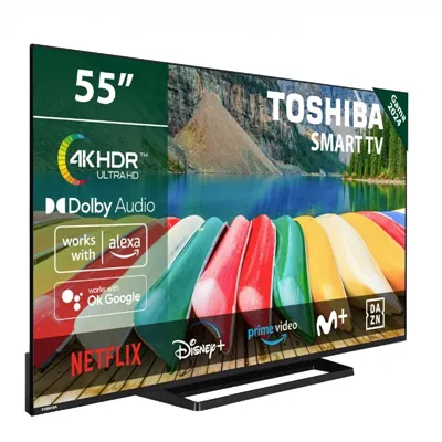 Toshiba tv 55" 55uv3363dg uhd smart tv peana