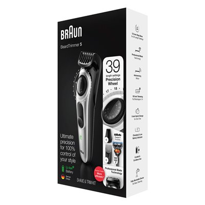 Braun All-in-one BT5260 depiladora para la barba Batería 39 2