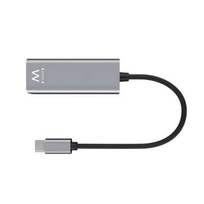 Ewent adaptador de red gigabit usb-c aluminio