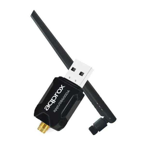 Approx appusb600da tarjeta red wifi n600 usb