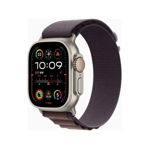 Apple Watch Ultra 2 GPS + Cellular 49mm Caja Titanio con Correa Loop Alpine Índigo Mediana