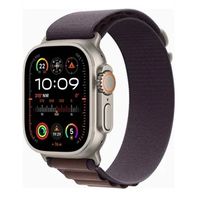 Apple Watch Ultra 2 con Correa Loop Alpine Indigo L Grande y