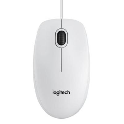 Mouse Logitech B100 Blanco Usb P/n: 910-003360