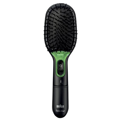 Braun Satin Hair 7 BR 730 Cepillo alisador Negro, Verde