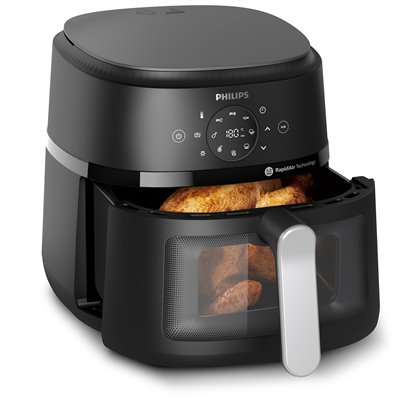 Philips 2000 series Airfryer serie 2000 de 6,2 l plata