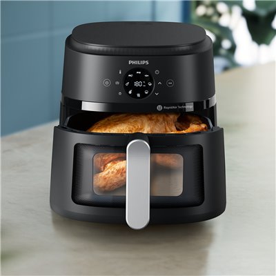 Philips 2000 series Airfryer serie 2000 de 6,2 l plata