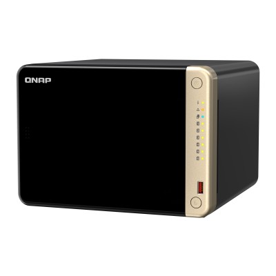 Qnap ts-664-8g nas 6xhdd-bay 2x2.5gbe 4xusb