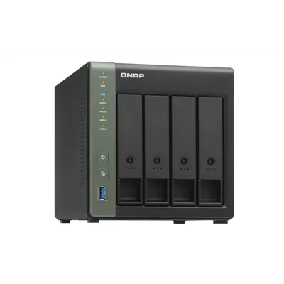 Qnap ts-431x3-4g nas 4xhdd-bay 1x10gb sfp+ 1x2.5gb