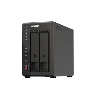 Qnap ts-253e-8g nas 2xhdd-bay 2x2.5gbe 4xusb