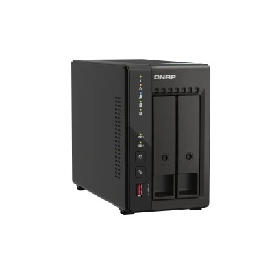 Qnap ts-253e-8g nas 2xhdd-bay 2x2.5gbe 4xusb