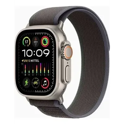 Apple Watch Ultra 2 con Correa Loop Trail Azul/Negro S/M