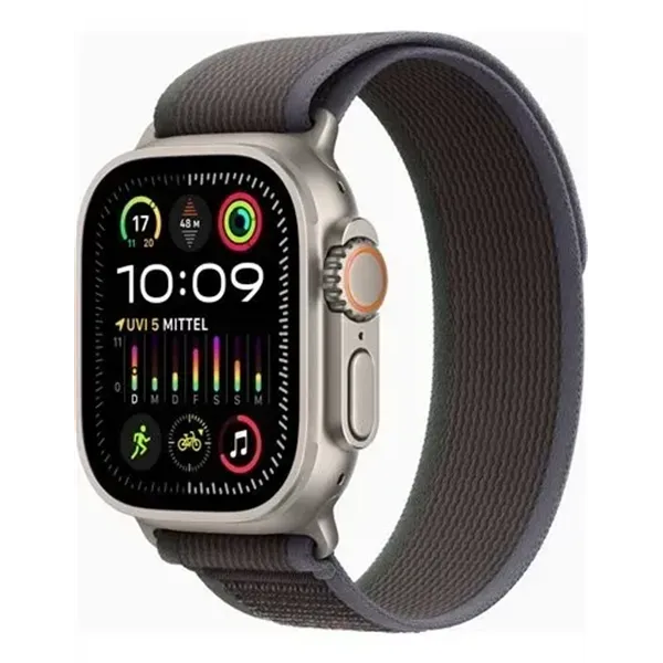 Apple Watch Ultra 2 con Correa Loop Trail Azul/Negro S/M Pequeña/Mediana y Caja de Titanio GPS + Cellular