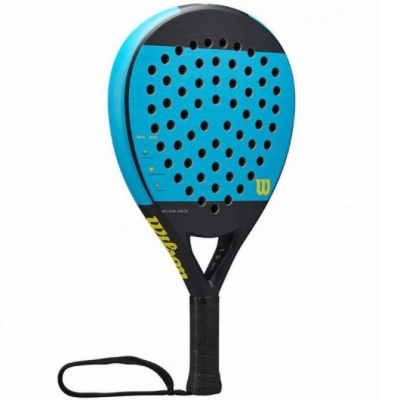 Pala de Pádel Wilson Juice 2/ Azul y Negra