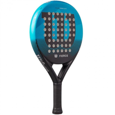 Pala de Pádel Wilson Fierce Elite 2/ Azul y Negro