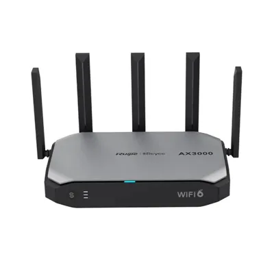 Ruijie router wifi6 ax3000 dual band metal 5xgbe