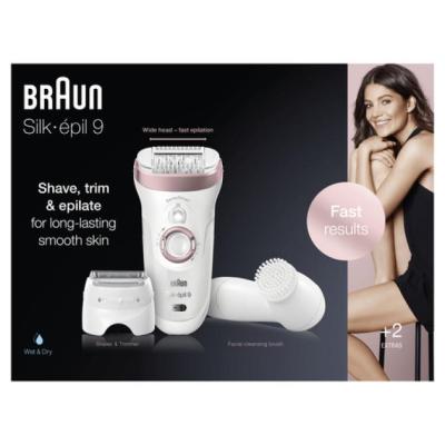 Braun Silk-épil 9 81770436 depiladora 40 pinzas Blanco