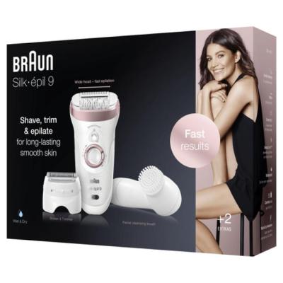 Braun Silk-épil 9 81770436 depiladora 40 pinzas Blanco