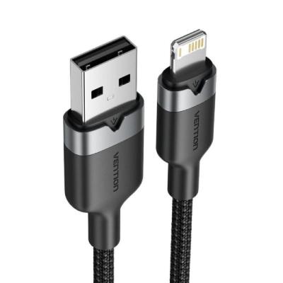 Cable USB Lightning Vention LANBH/ USB Macho - Lightning Macho/