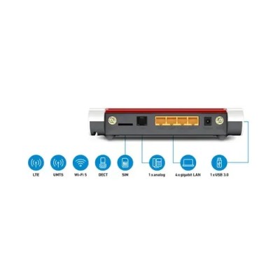 Fritz! box6850 lte router 3g/4g wifi5 dual sim