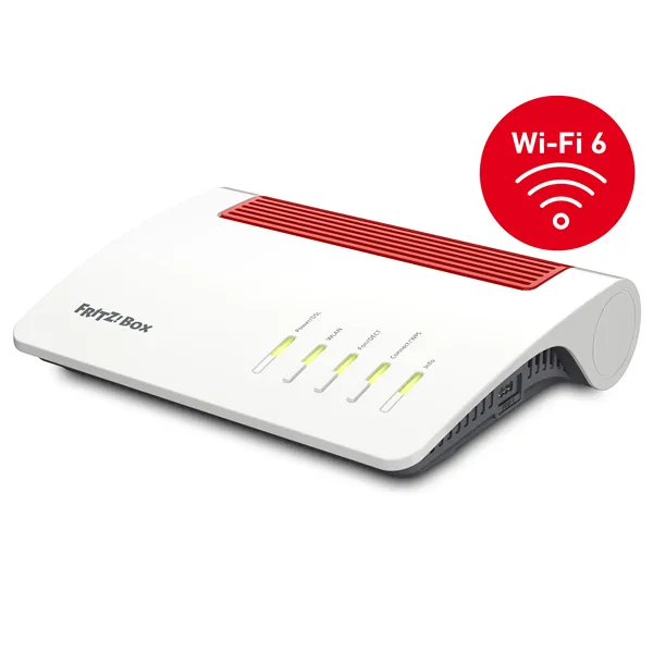 Fritz! box7590 router ax wifi6 mesh dual 4xgb 1wan