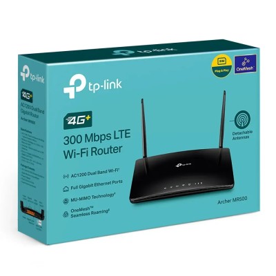 TP-Link Archer MR500 Router 4G+ LTE Inalámbrico con SIM y WiFi