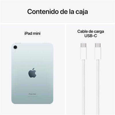 Apple iPad Mini 7 (2024) 256GB WiFi Azul A17Pro