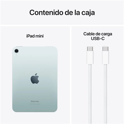 Apple iPad Mini 7 (2024) 128GB WiFi Azul A17Pro