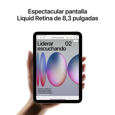 Apple iPad Mini 7 (2024) 128GB WiFi Gris Espacial A17Pro