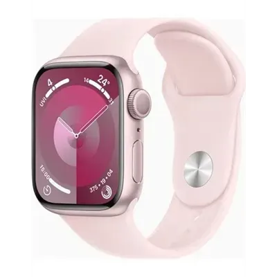 Apple Watch Series 9 (GPS) 41mm aluminio rosa con correa