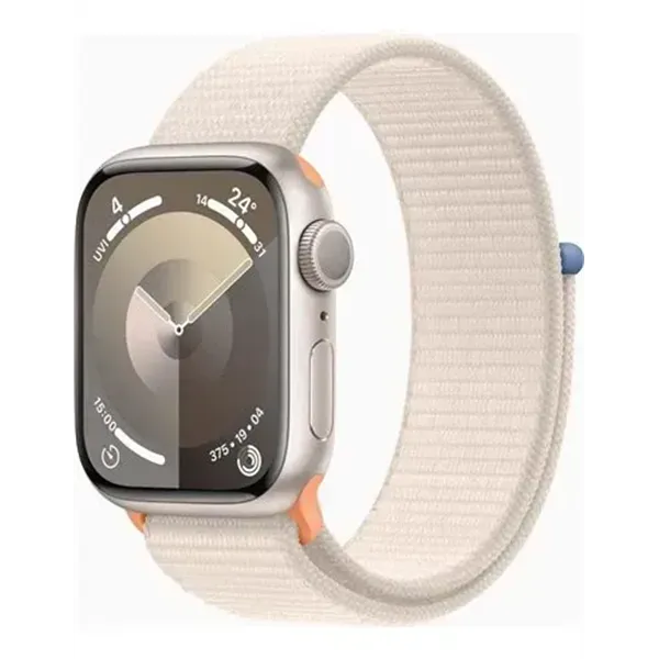 Apple Watch Series 9 (GPS) 45 mm aluminio blanco con correa deportiva Loop Blanco estrella