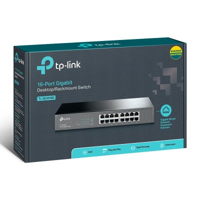 Tp-link tl-sg1016d switch 16xgb