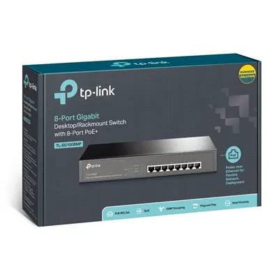 Tp-link tl-sg1008mp switch 8xgb poe+