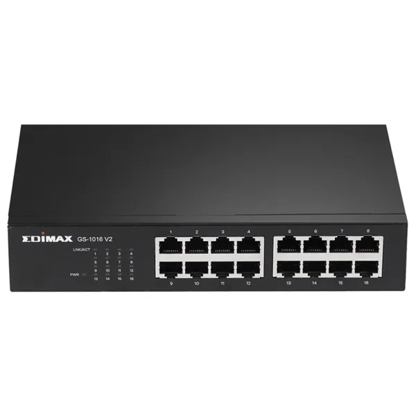 Edimax gs-1016 v2 16-port gbe switch desk/rack