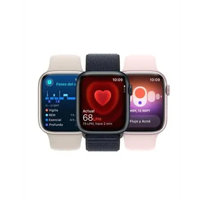 Apple Watch Series 9/ GPS/ Cellular/ 41mm/ Caja de Aluminio