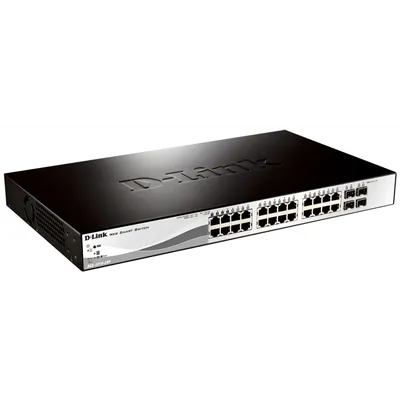 D-link dgs-1210-28p/e switch 24xgb poe 4xsfp combo