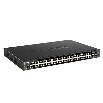 D-link dgs-1520-52mp/e switch 44xgbe poe 2x10 sfp+