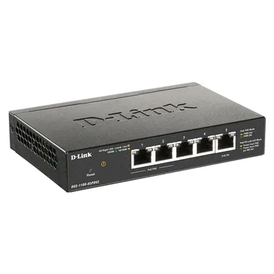 D-link dgs-1100-05pdv2 switch 5xgb poe 1xpd (18w)