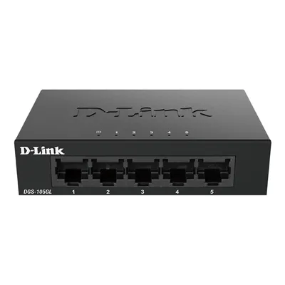 D-link dgs-105gl switch 5xgb metal plug&play