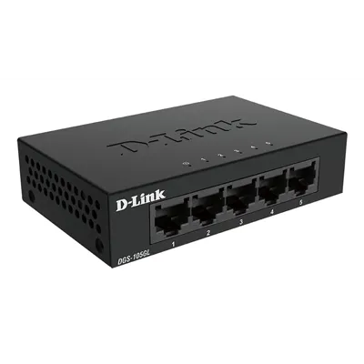 D-link dgs-105gl switch 5xgb metal plug&play