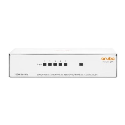 Aruba instant on 1430 5xgbe switch l2